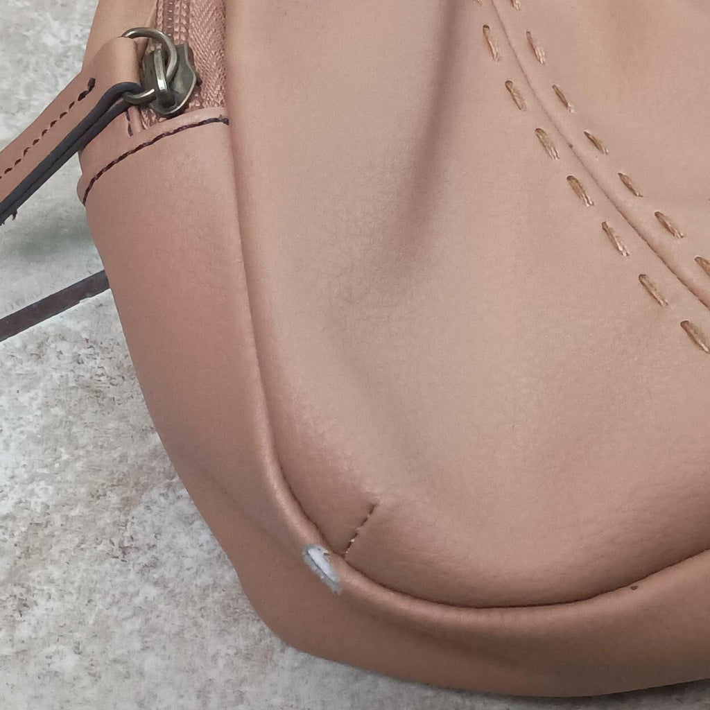 a.n.a. Tan Faux Leather Sling Backpack Body Bag – Bohemian Embroidered Strap