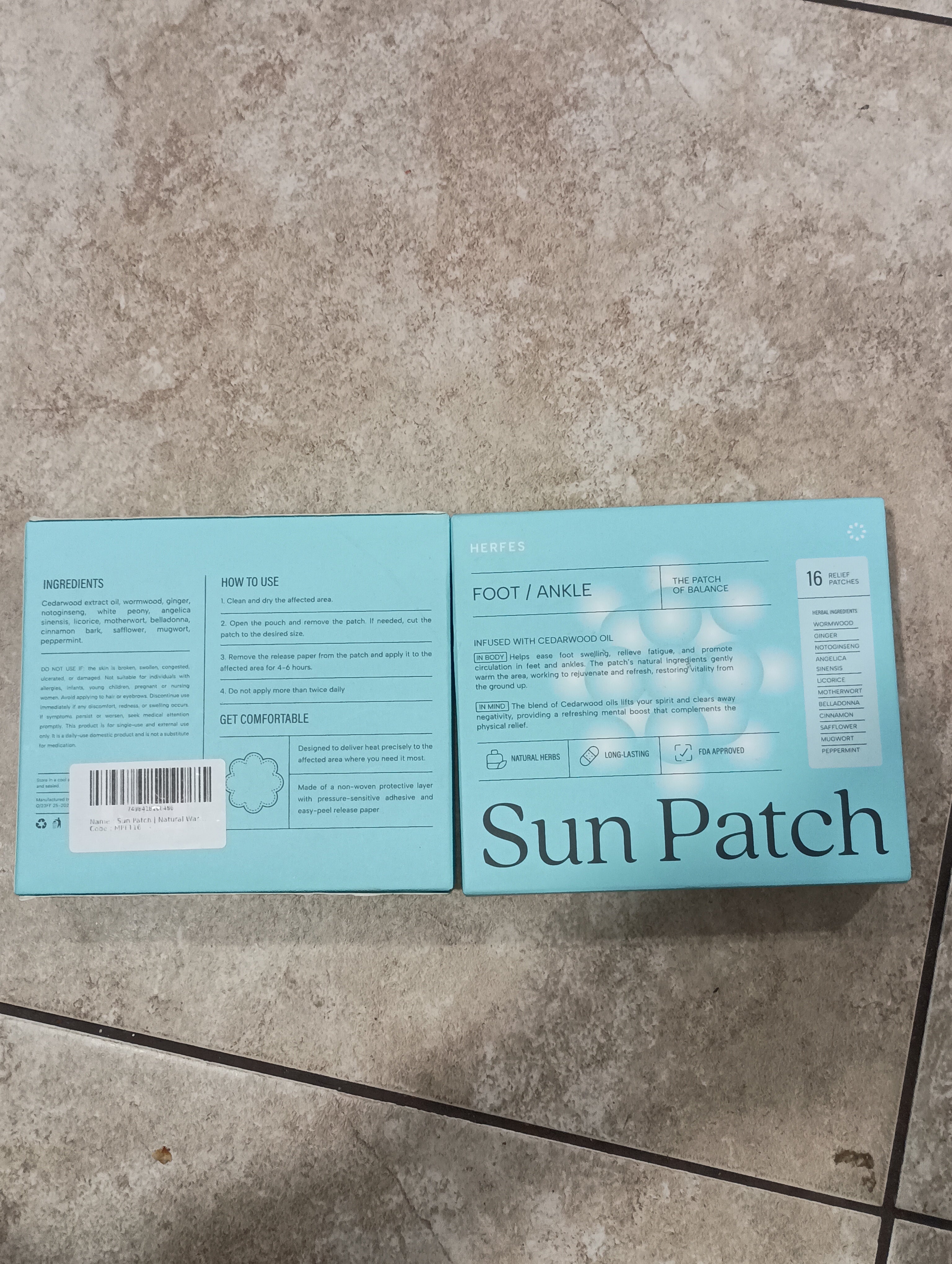 Herfes Sun Patch